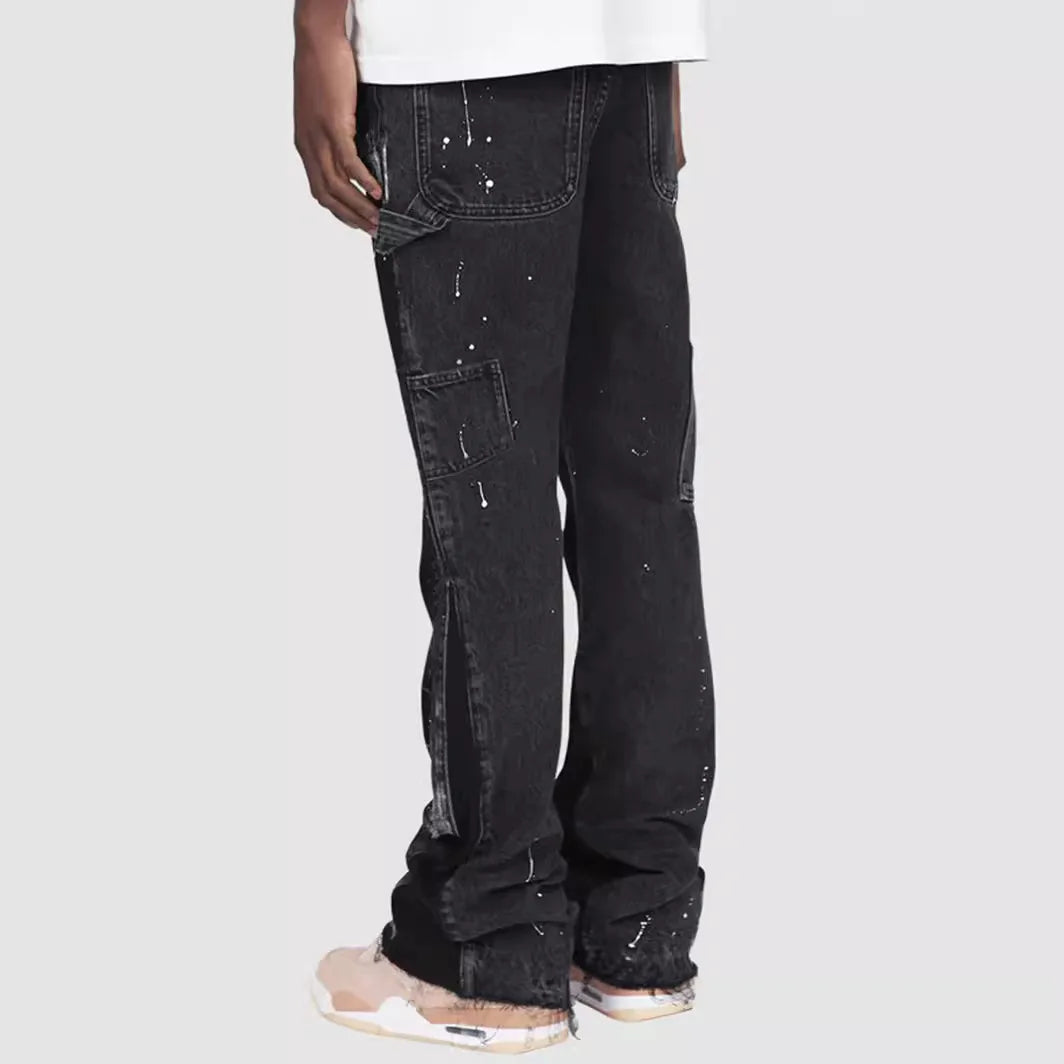 Washed  carpenter Jeans Men